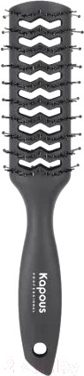 Изображение товара Расческа Kapous Тоннельная Soft Touch 1456