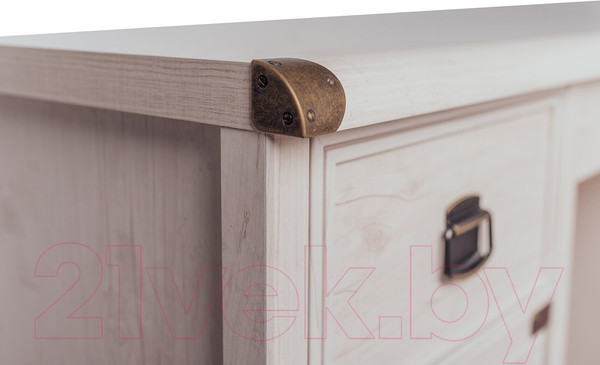 Изображение товара Письменный стол Anrex Magellan 2D3S (сосна винтаж)