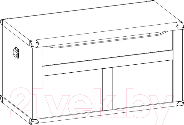 Изображение товара Сундук Anrex Magellan (сосна винтаж)