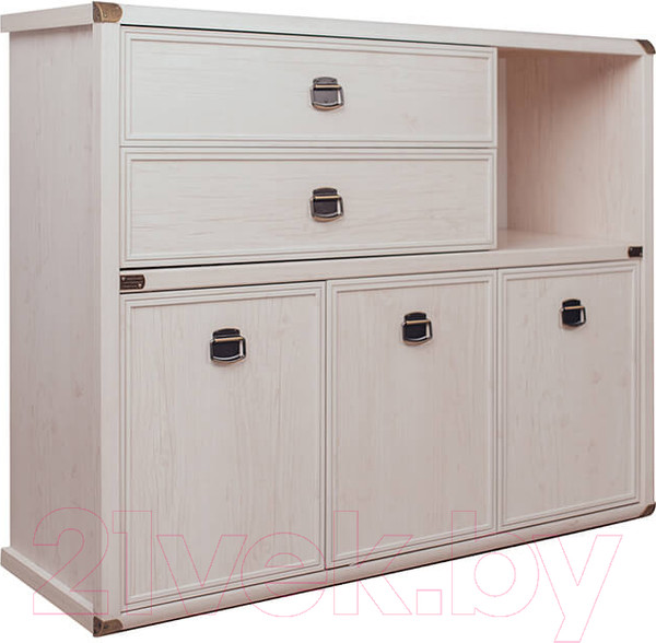 Изображение товара Тумба Anrex Magellan 3D2SN (сосна винтаж)