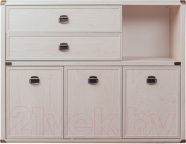 Изображение товара Тумба Anrex Magellan 3D2SN (сосна винтаж)