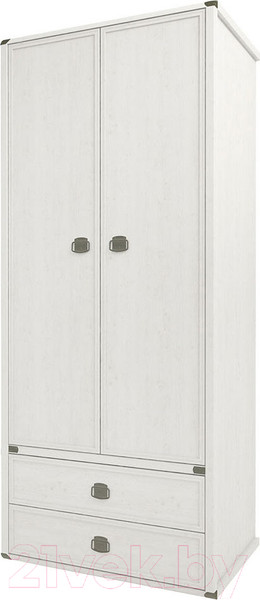 Изображение товара Шкаф Anrex Magellan 2DG2S (сосна винтаж)