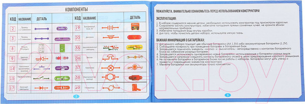 Изображение товара Набор для опытов Эврики 1200833 (2289 схем)