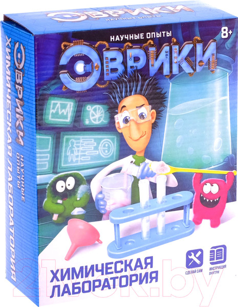 Изображение товара Набор для опытов Эврики Химические опыты / 2859573