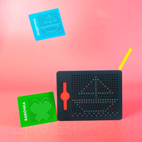 Изображение товара Планшет магнитный Эврики Магнитное рисование / 3327799 (черный)