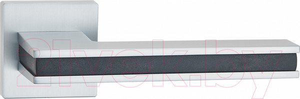 Изображение товара Ручка дверная Arnilux Паоло A44 MSC/Black (квадратная)