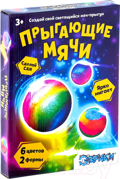 Изображение товара Набор для опытов Эврики Прыгающие шары / 3898974