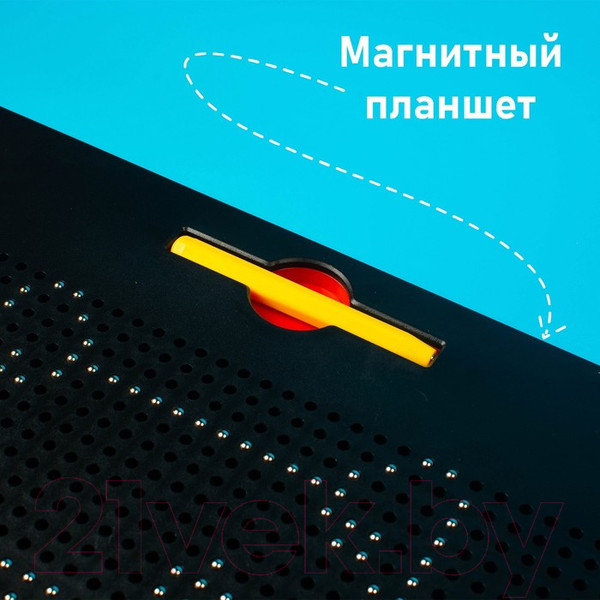 Изображение товара Планшет магнитный Эврики Магнитное рисование / 4589998 (черный)