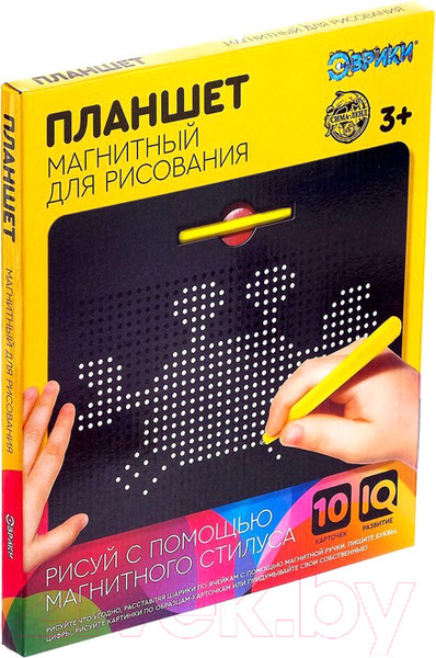 Изображение товара Планшет магнитный Эврики Магнитное рисование / 4589998 (черный)