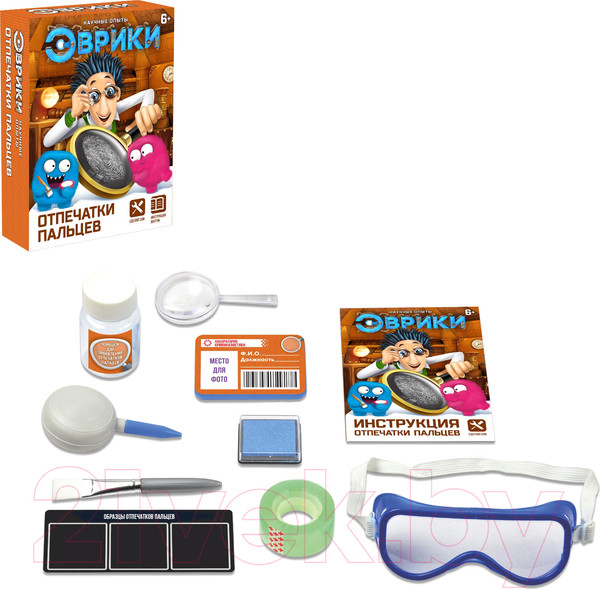 Изображение товара Набор для опытов Эврики Отпечатки пальцев / 1127255