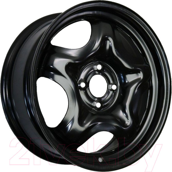 Изображение товара Штампованный диск ТЗСК Lada Vesta 16x6.5" 4x100мм DIA 60.1мм ET 50мм Black