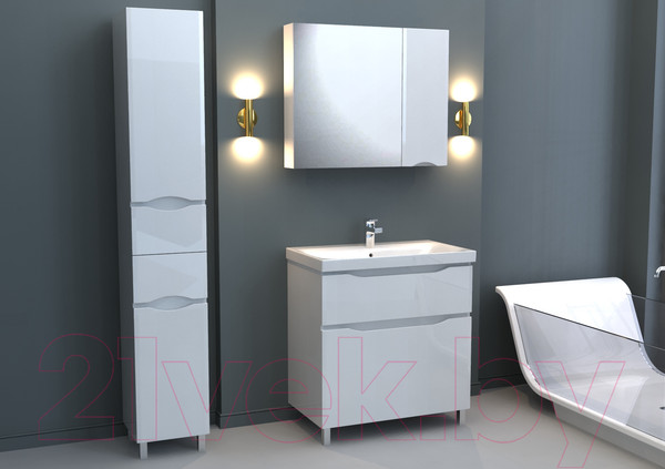 Изображение товара Тумба под умывальник АВН Латтэ 80 / 41.38(1)