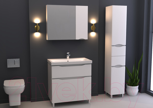 Изображение товара Тумба под умывальник АВН Латтэ 80 / 41.38(1)