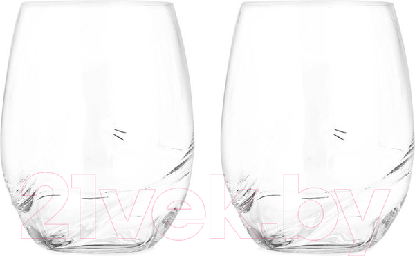 Изображение товара Набор стаканов Bohemia Crystal Turbulence 23018/500-2 (2шт)