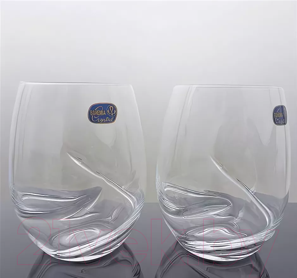 Изображение товара Набор стаканов Bohemia Crystal Turbulence 23018/500-2 (2шт)