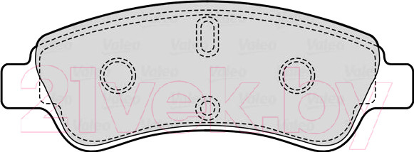 Изображение товара Тормозные колодки Valeo 301464