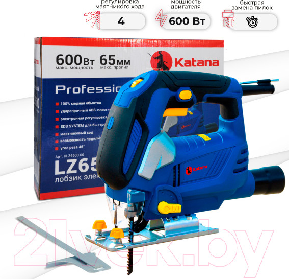 Изображение товара Электролобзик Katana Japan LZ6500