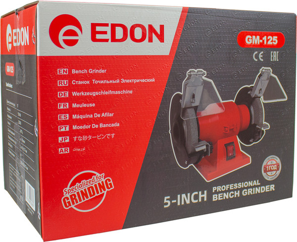 Изображение товара Точильный станок Edon GM-125