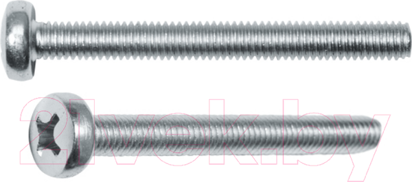 Изображение товара Винт Starfix Полусферическая головка М3x10 DIN 7985 / SMC1-51172-1000 (1000шт, оцинкованный)