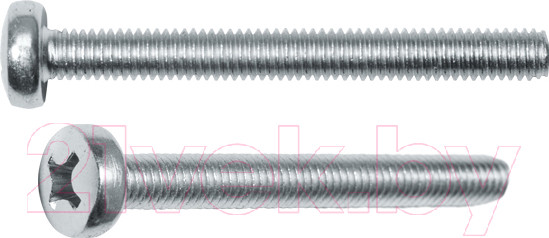 Изображение товара Винт Starfix Полусферическая головка М4x60 DIN 7985 / SMC2-52222-250 (250шт, оцинкованный)