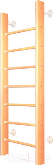 Изображение товара Шведская стенка Карусель 2Д.01.01-01 (1.8x0.65м, светлый)