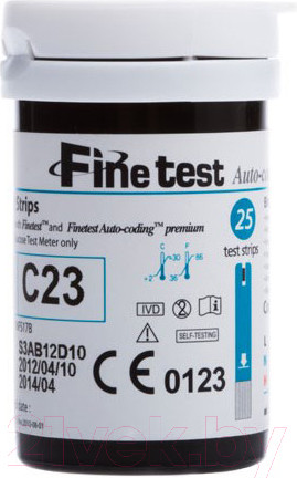 Изображение товара Тест-полоски для глюкометра Infopia Finetest Auto-Coding Premium (50шт)