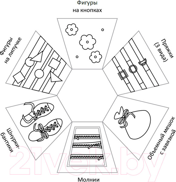 Изображение товара Развивающий игровой стол Romana Черепаха ДМФ-МК-01.95.07