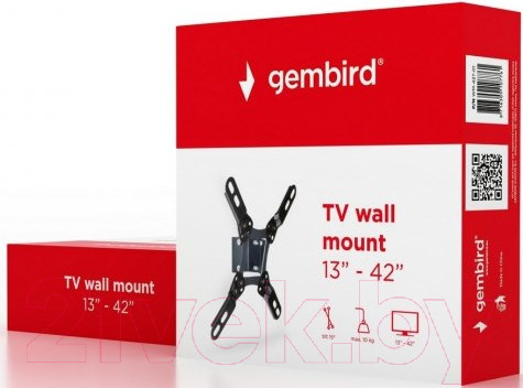 Изображение товара Кронштейн для телевизора Gembird WM-42T-01