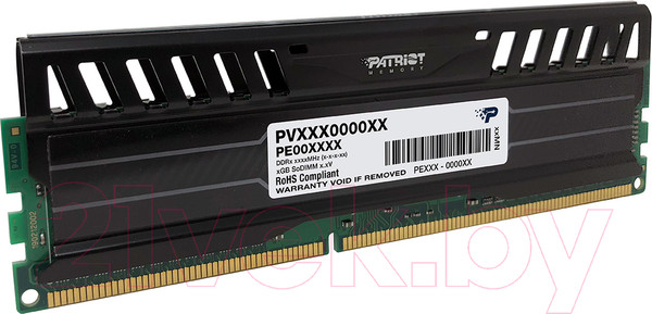 Изображение товара Оперативная память DDR3 Patriot PV316G160C9K
