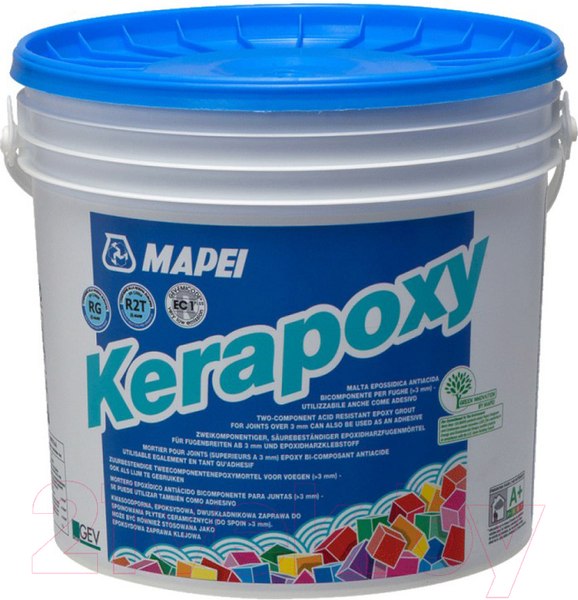 Изображение товара Фуга эпоксидная Mapei Эпоксидная Kerapoxy N110 (5кг, манхеттен)
