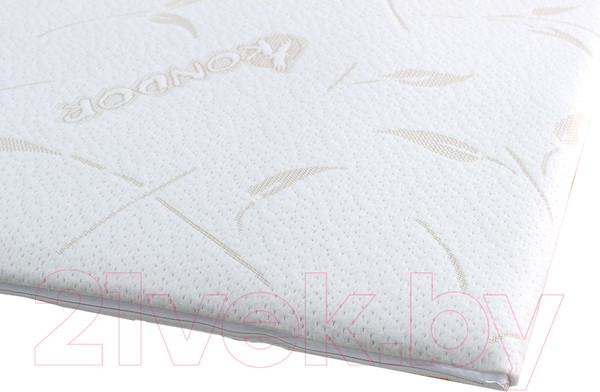 Изображение товара Наматрасник ортопедический Kondor Memory 3 нестеганый 140x200 (бамбук)