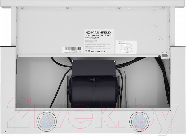 Изображение товара Вытяжка телескопическая Maunfeld VS Fast 60 (белый)