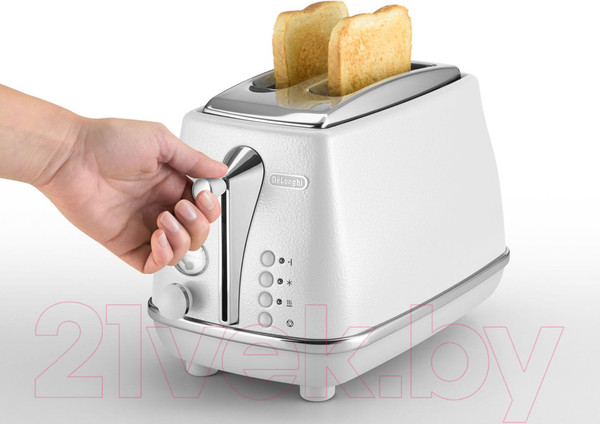 Изображение товара Тостер DeLonghi Icona Capitals CTOC2103.W