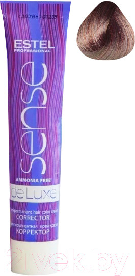 Изображение товара Крем-краска для волос Estel De Luxe Sense Corrector 0/66 (фиолетовый)