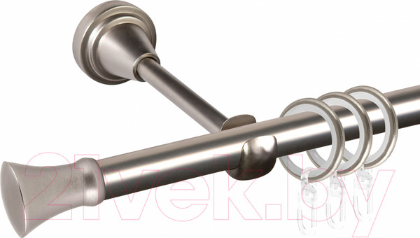 Изображение товара Карниз для штор АС ФОРОС Grace D16Г составной + наконечники Монако (3м, сатин)