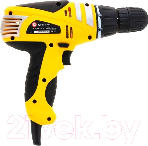 Изображение товара Дрель-шуруповерт Калибр Мастер ДЭ-550ШМ (45806)