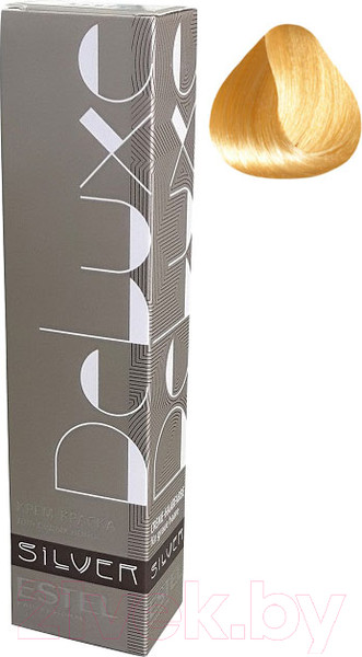 Изображение товара Крем-краска для волос Estel De Luxe Silver 10/74 (светлый блондин коричнево-медный для 100% седины)