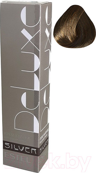Изображение товара Крем-краска для волос Estel De Luxe Silver 5/0 (светлый шатен)