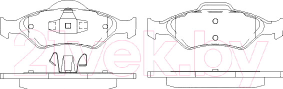 Изображение товара Тормозные колодки Patron PBP1393