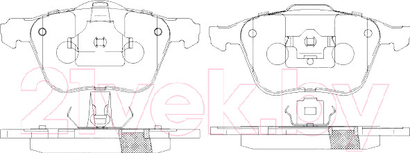 Изображение товара Тормозные колодки Patron PBP7008