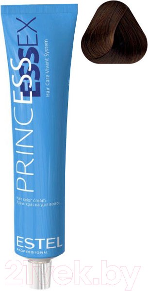 Изображение товара Крем-краска для волос Estel Princess Essex 5/3 (светлый шатен золотистый/кедровый)