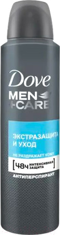 Изображение товара Антиперспирант-спрей Dove Men+Care экстразащита и уход (150мл)