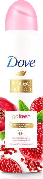 Изображение товара Антиперспирант-спрей Dove Go Fresh пробуждение чувств (150мл)