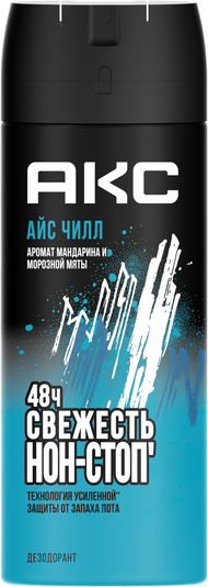 Изображение товара Дезодорант-спрей Axe Ice Chill (150мл)