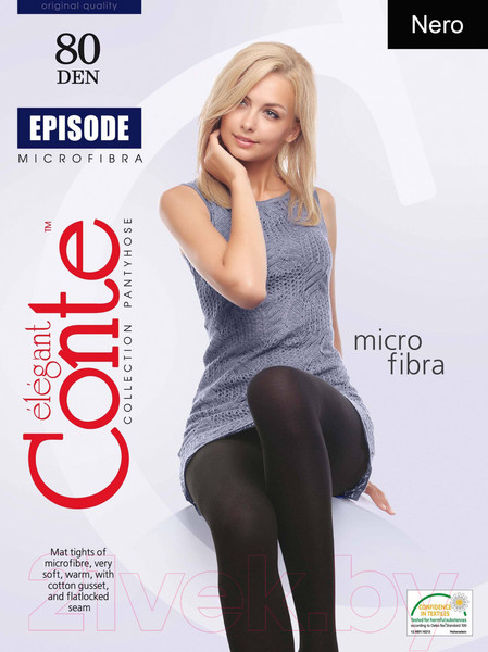 Изображение товара Колготки Conte Elegant Episode 80 (р.2, nero)