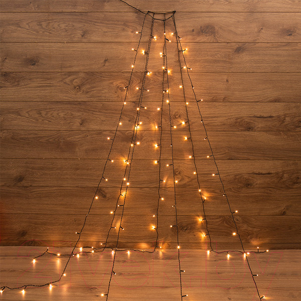 Изображение товара Светодиодная гирлянда Neon-Night Елочная 235-076 (1.5м, теплый белый)