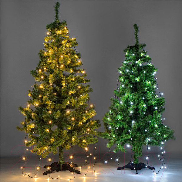 Изображение товара Светодиодная гирлянда Neon-Night Елочная 235-086 (1.8м, теплый белый)