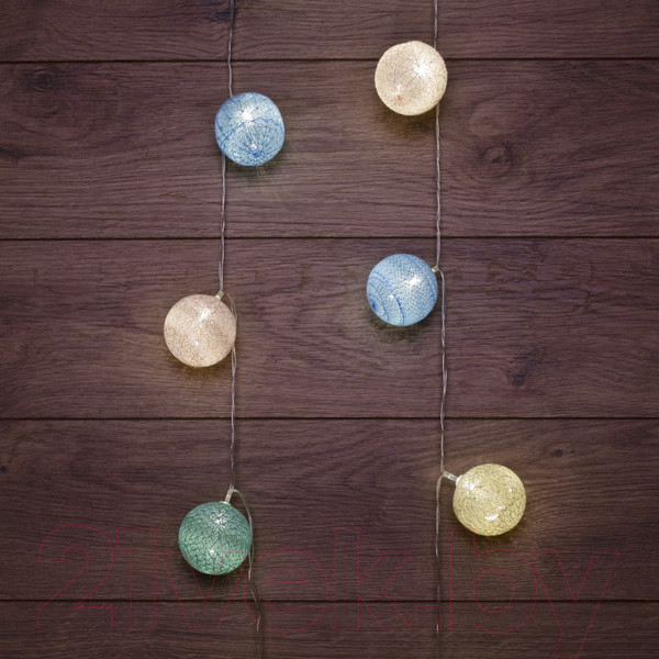 Изображение товара Тайские фонарики Neon-Night Пудра 303-089 (1.5м, теплый белый)