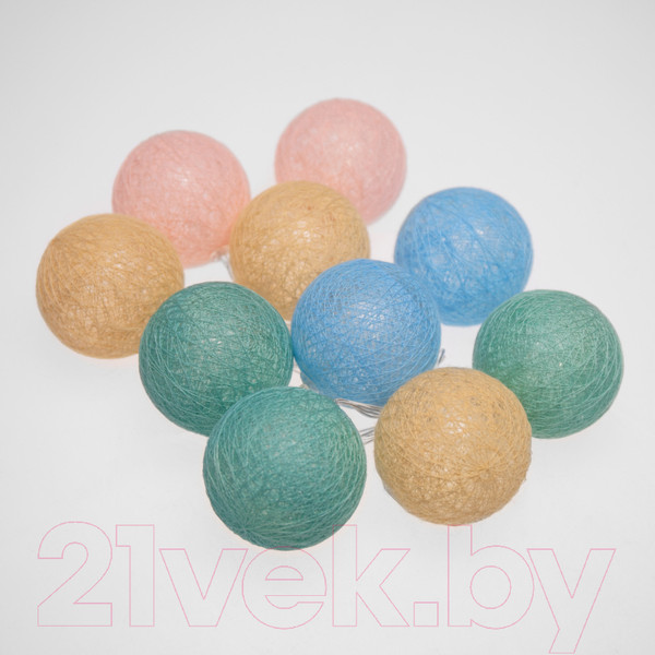 Изображение товара Тайские фонарики Neon-Night Пудра 303-089 (1.5м, теплый белый)