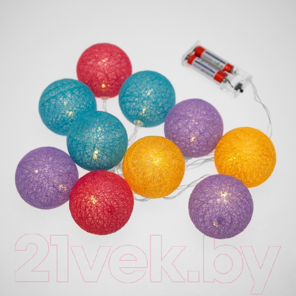 Изображение товара Тайские фонарики Neon-Night Фейерверк 303-099 (1.5м, теплый белый)